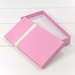 Коробка Ювелирная 22х12х4 см (Розовый)