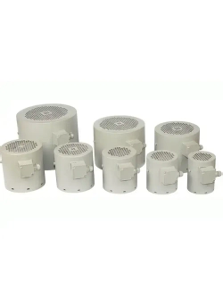 Независимая вентиляция электродвигателя 80 габарита DIN, питание 380VAC 3 фазы, внутренний диаметр кожуха 158 мм MGTehno