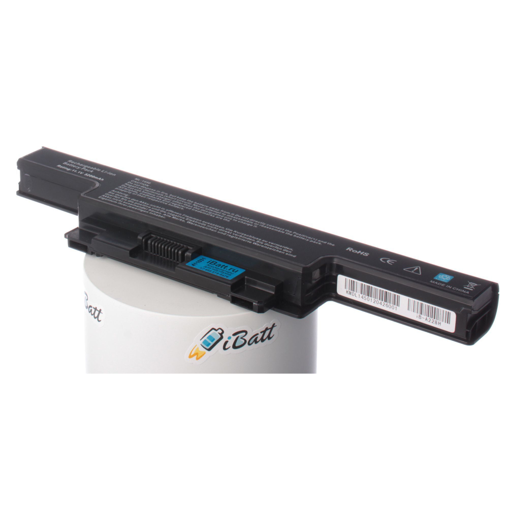 Аккумулятор iBatt 5200mAh для ноутбука Dell Studio 1450, 1457, 1458 (312-4000, U600P)