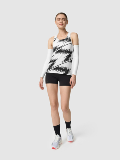 Майка женская Про 3.0 бело-чёрная