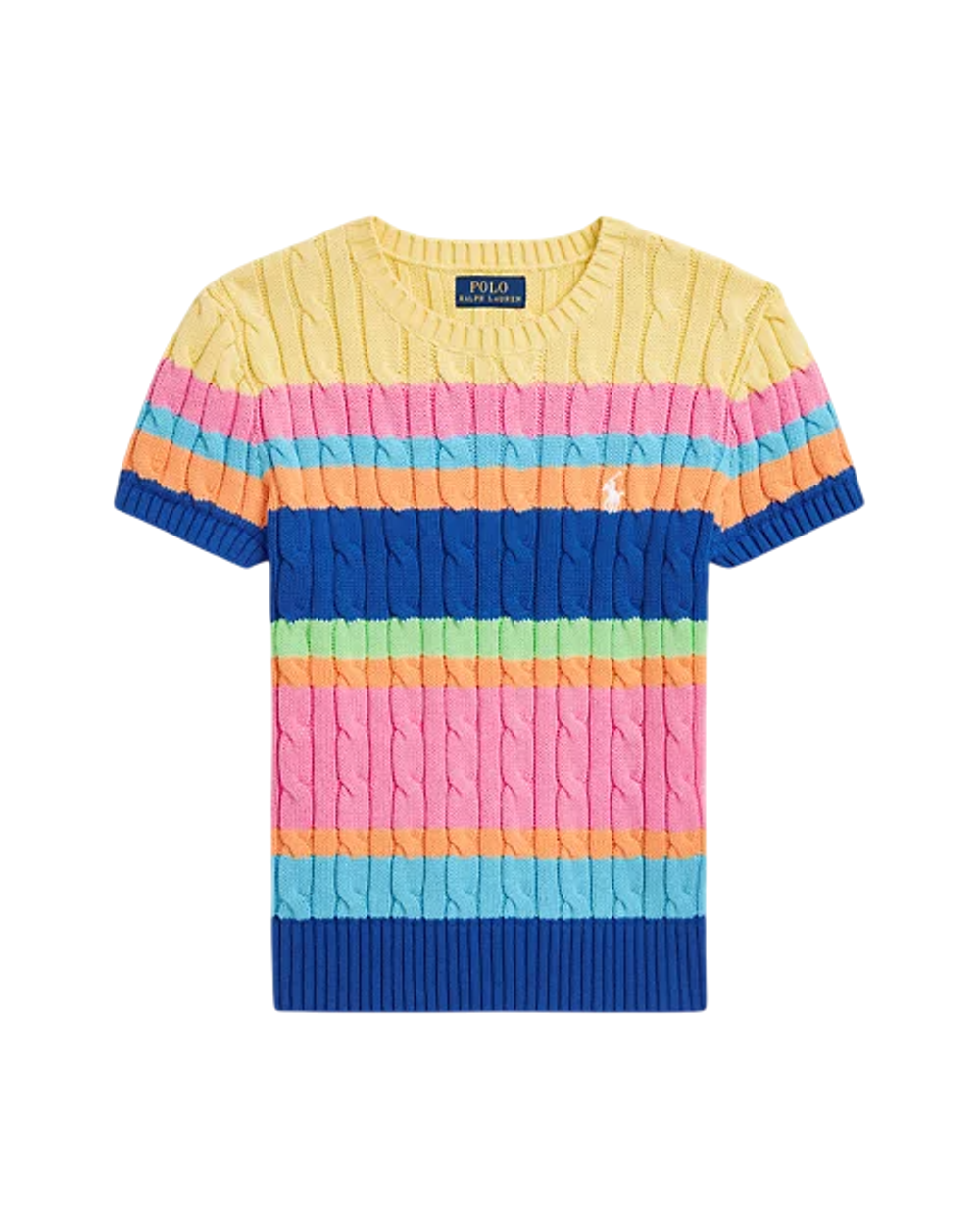 Свитер в полоску из 100% хлопка Ralph Lauren