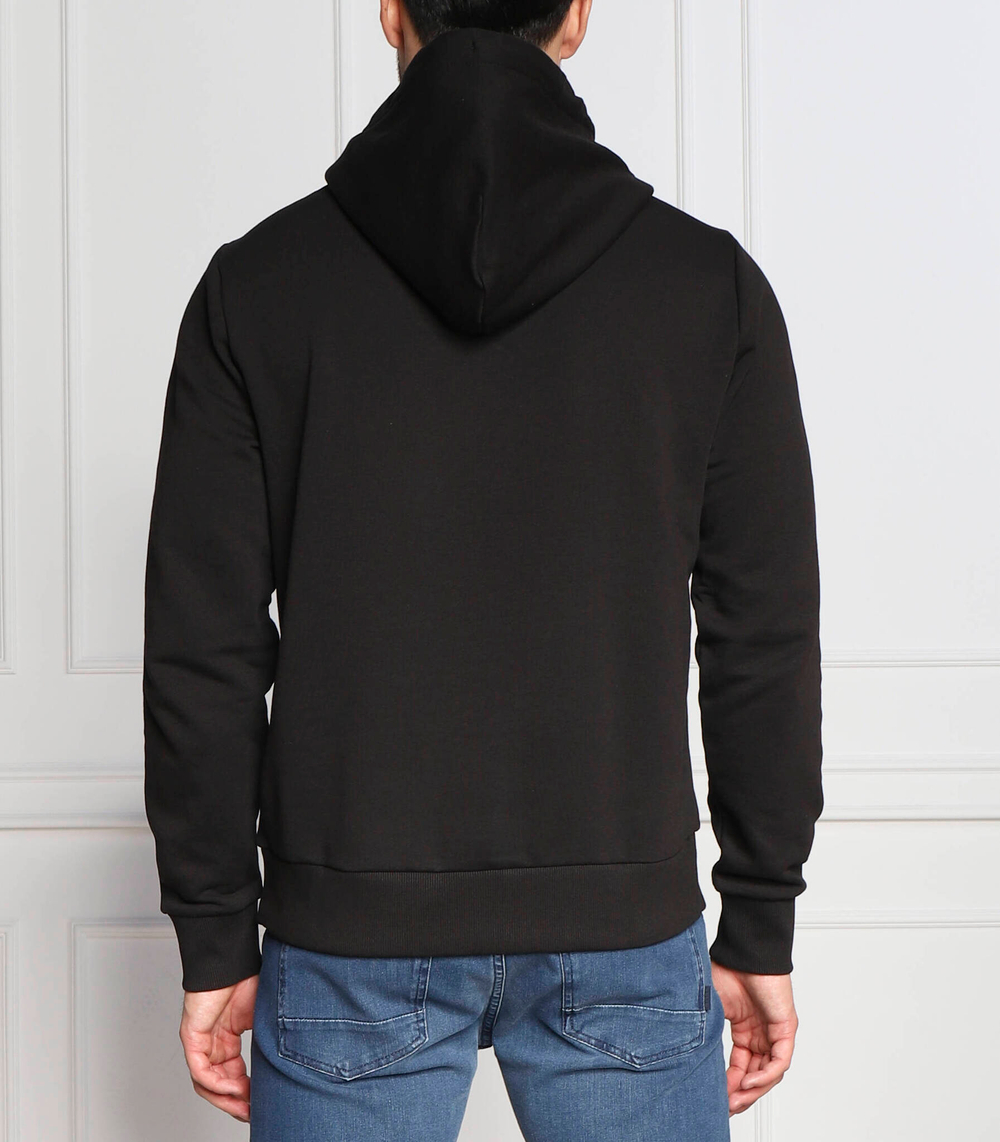 Худи box striped logo Calvin Klein - черный(K10K110761)