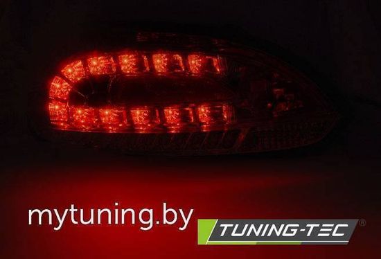 Задние фонари для Volkswagen Scirocco III (08-14) LED Red Smoke
