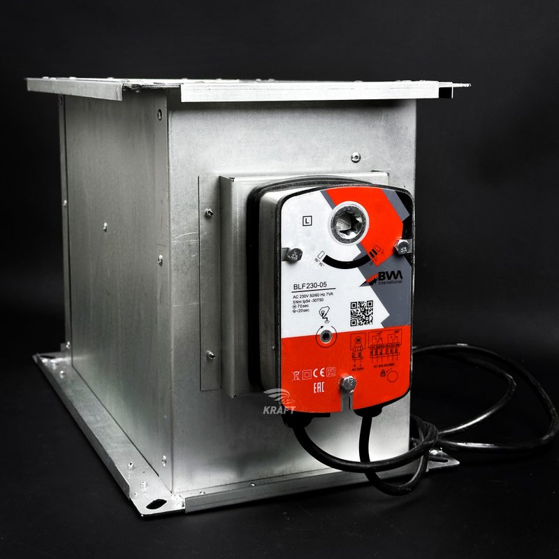 Клапан противопожарный КПС-EI120-НО(НЗ)-МВ(220) 800*800