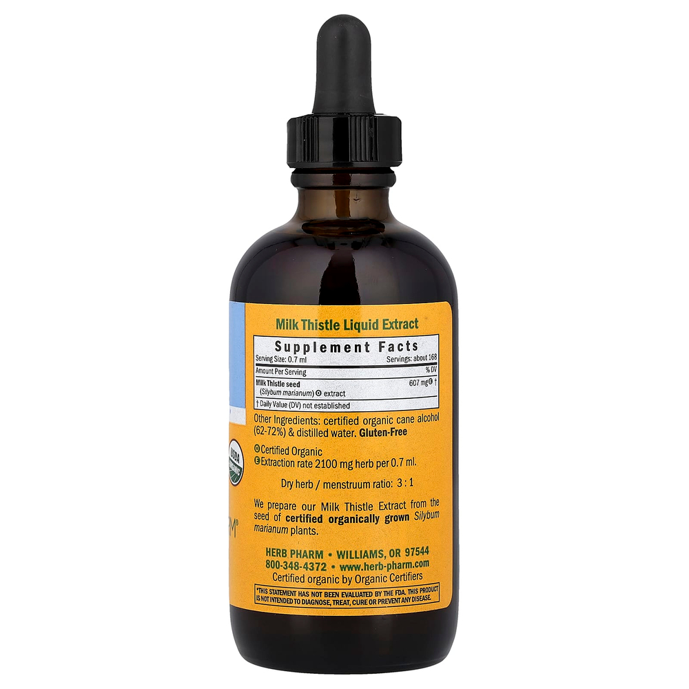 Herb Pharm, расторопша, 120 мл (4 жидк. унции)