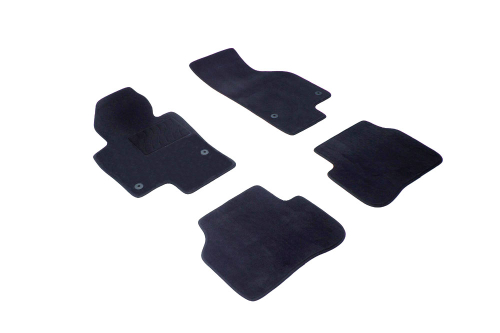 Ворсовые коврики LUX для Volkswagen Passat CC 2008-н.в., Seintex.82393