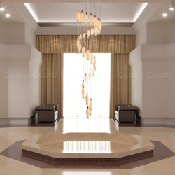 Люстра Cloyd ARGANA C31 / выс. 270 см - керамика - E14 - белый (арт.11239)