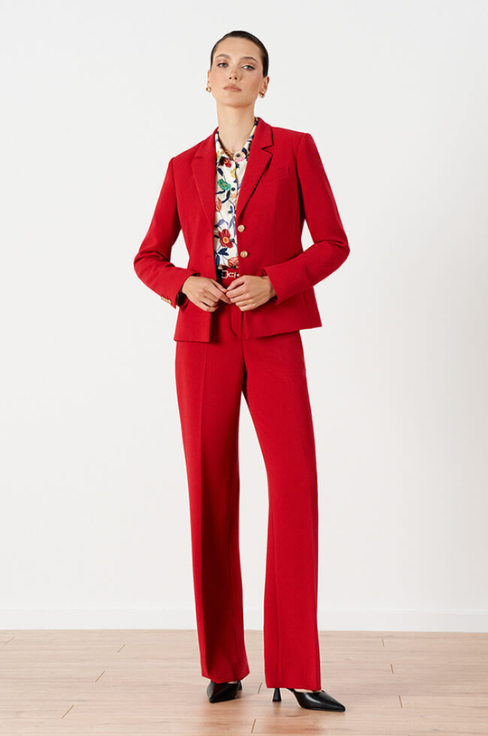 1914 Жакет женский (малиновый)