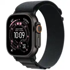 Apple Watch Ultra 3 (2025) GPS + Cellular, 49 мм, корпус из черного титана, ремешок Alpine (M) цвета black (черный) MF0V4