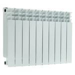 Радиатор биметаллический Русский Радиатор Корвет 10 секций RAL 9016 белый