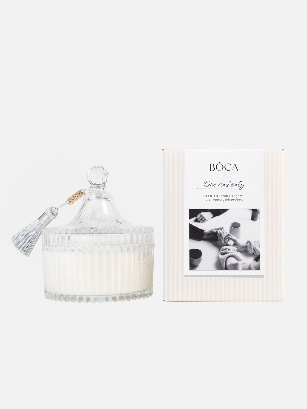 BOCA AROMA Свеча Crystal ONE AND ONLY, 250мл.