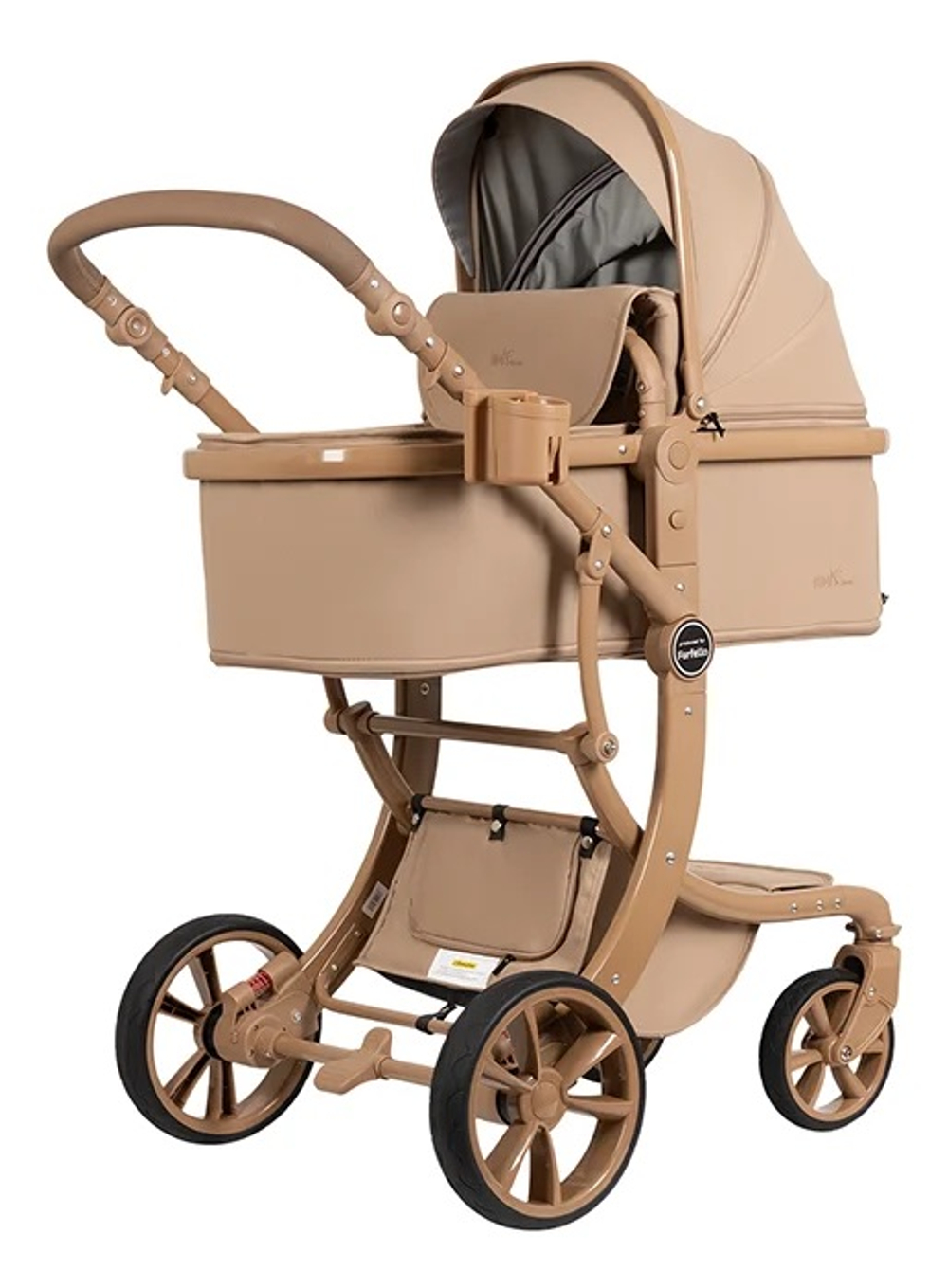 Коляска трансформер Farfello Aimile Adventurer ткань песочный