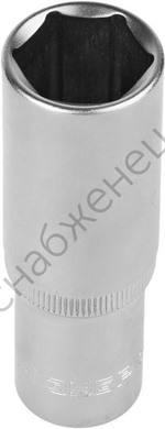 ЗУБР FLANK, 1/2″, 19 мм, удлиненная торцовая головка (27726-19)