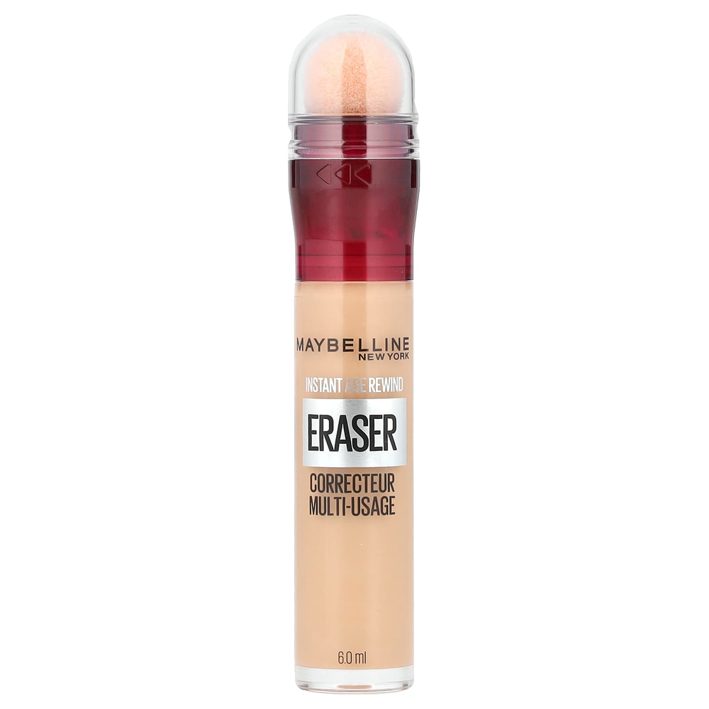 Maybelline, Instant Age Rewind, антивозрастной консилер для маскировки темных кругов под глазами, оттенок 130 средний, 6 мл (0,2 жидк. унции)