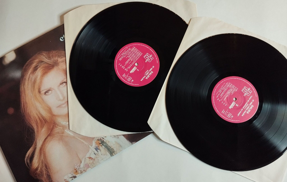 Винтажная виниловая пластинка LP Dalida Et Dieu Crea Dalida (France 1978)