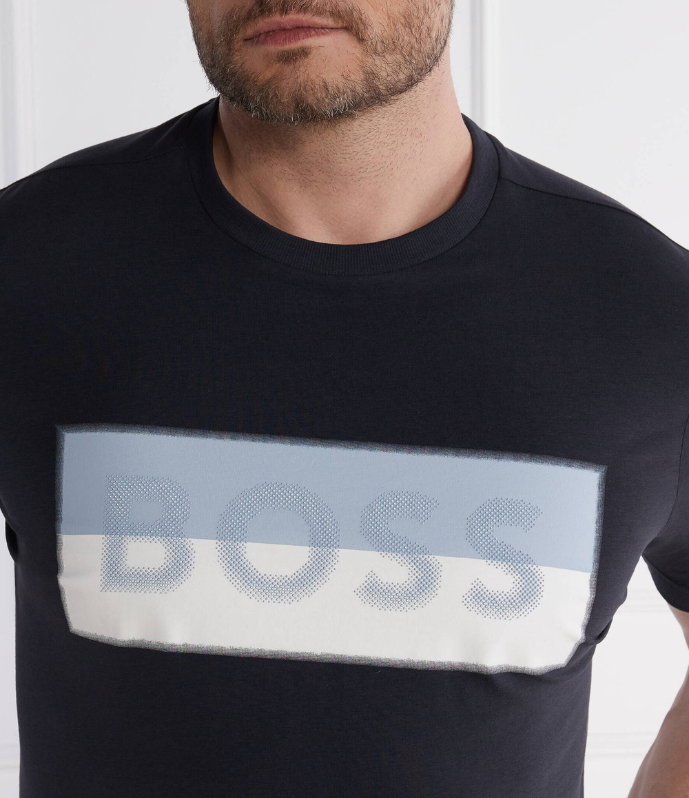 Футболка tee-9 BOSS GREEN - темно-синий(50512998)