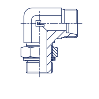 Штуцер FRG90 DS20 M27x2 (корпус)