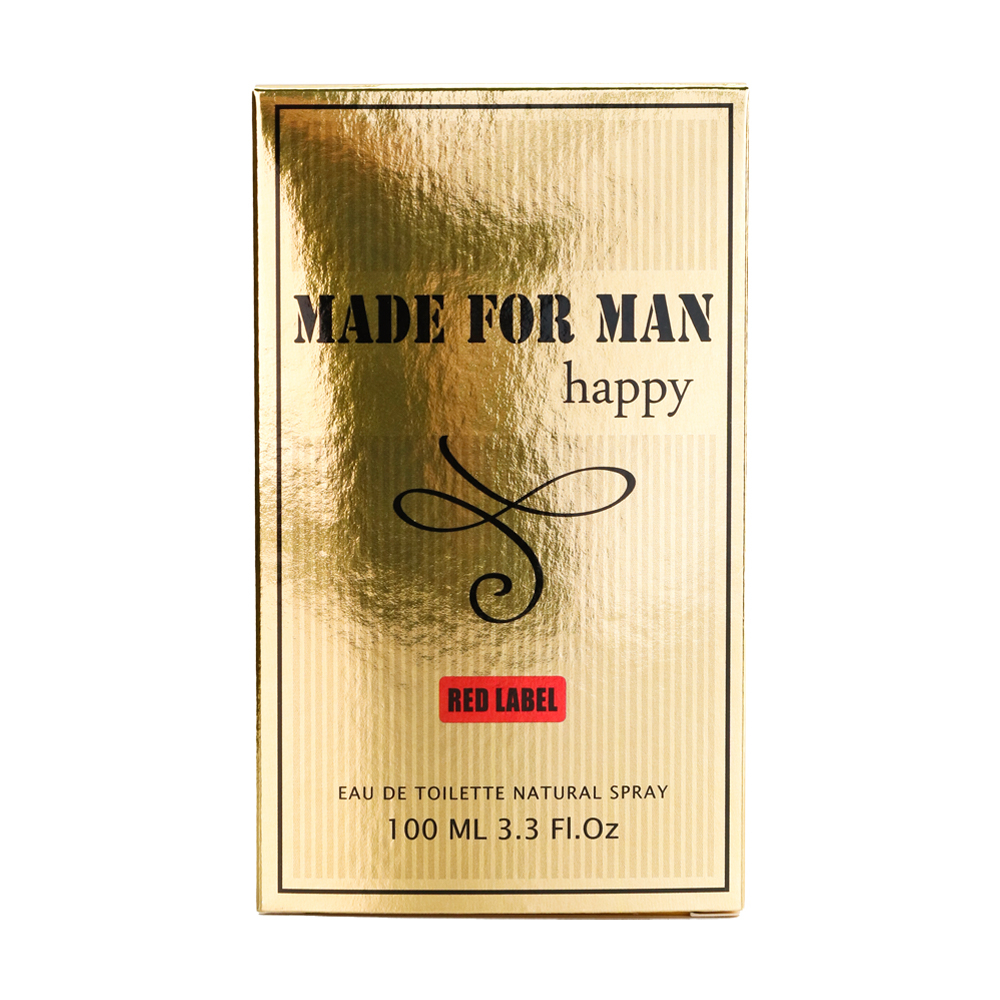 Вода туалетная Made For Man Happy (Мейд Фо Мен Хэппи) - 100ml for men