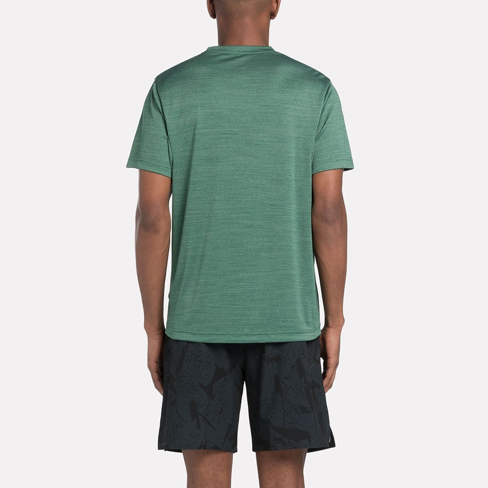Футболка мужская Reebok RBK-FRESH Athlete T-Shirt 2.0 (Темно-Зеленая)