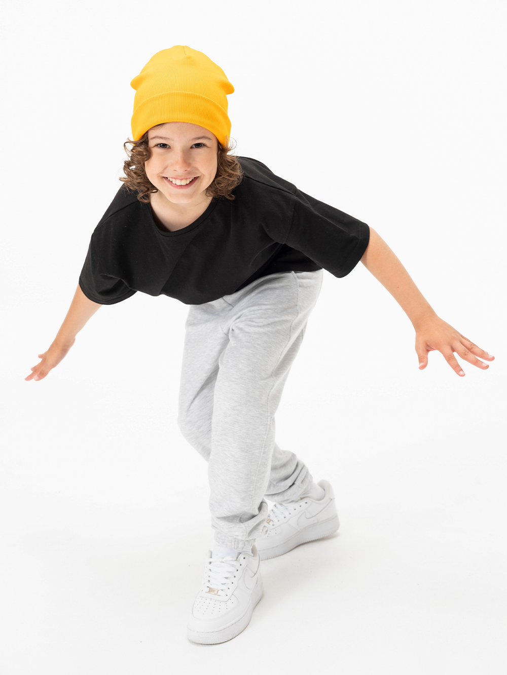 Джоггеры с рельефными швами Mjölk Ice Grey