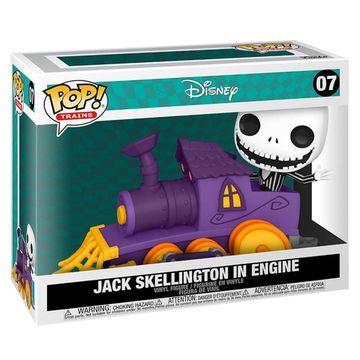 Фигурка Funko POP! Trains Disney NBC Jack Skellington in Train Engine 50630