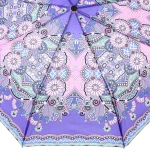 Зонт женский полуавтомат «Фиора», микс 6 цветов, 8 спиц, d-100см, длина в слож. виде 30см