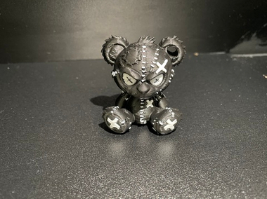 Брелок черный мишка