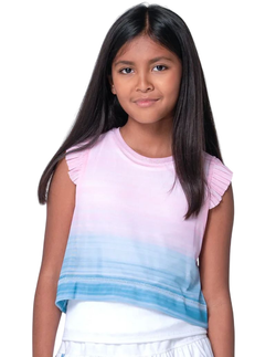 Футболка для девочки Lucky in Love Girls Linen Vision Tank - multicolor