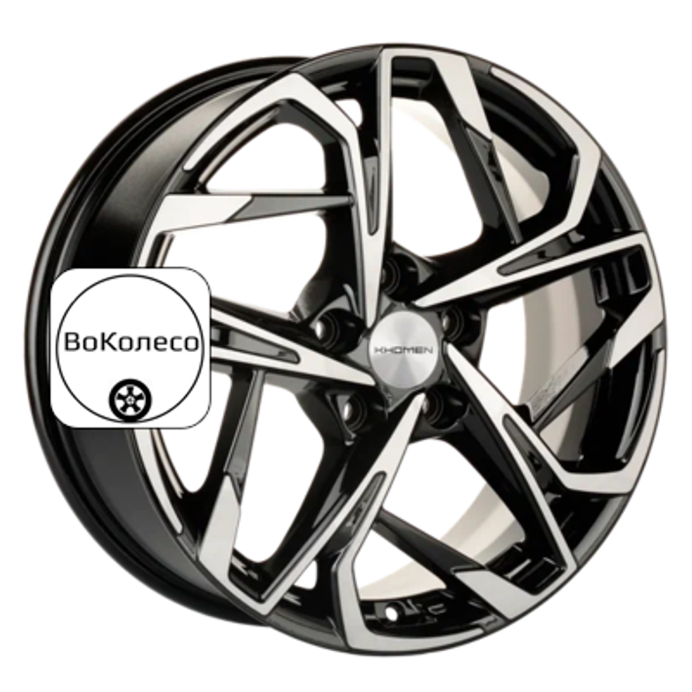 7x17/5x110 ET40 D67,1 KHW1716 (Evolute i-Joy) Black-FP Khomen Wheels