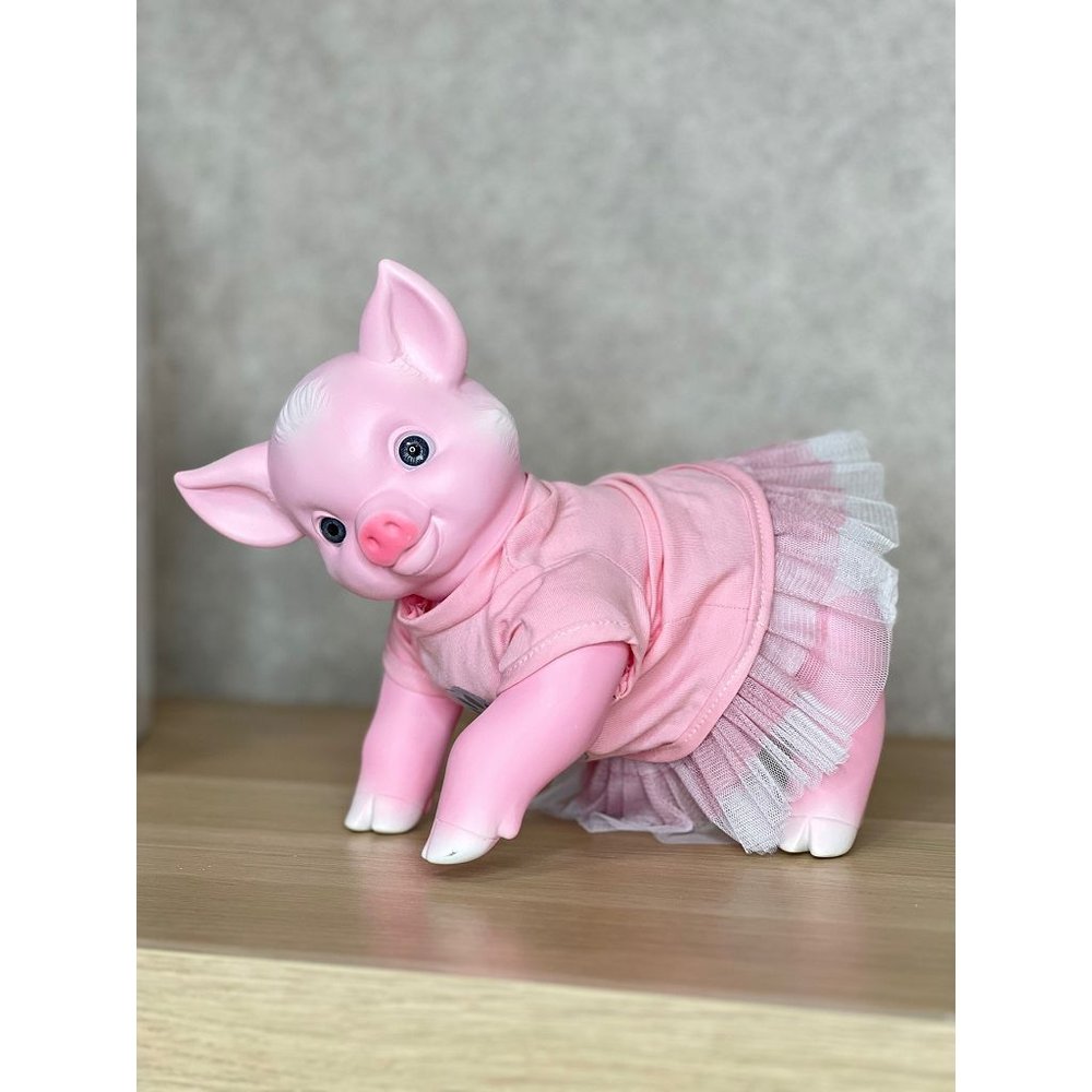 Игрушка мягконабивная 35см AniReal Хрюшка (60104)