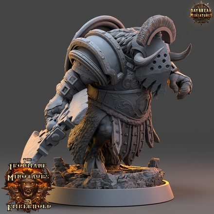 Morkath Darkhoof - The Ironmane Minotaurs of Emberhold