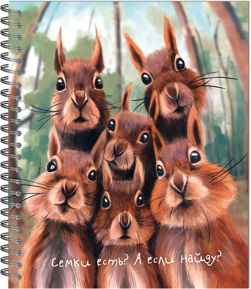 Тетрадь общая 48л., "Мордашки"