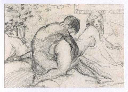 Karoly Kernstok (1873-1940) - эротическое искусство венгерского художника Кароли Кернстока