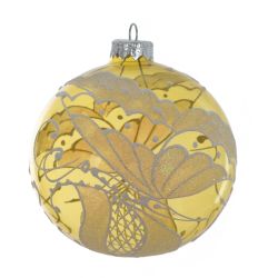 GAEM Украшение новогоднее "Шар" (блок 4 шт), L10 W10 H11 см, (в ассорт.)