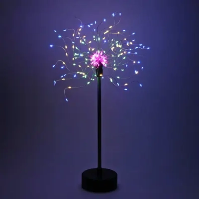 Фигура световая «Искра» 49 см с пультом, 200 ламп LED, 8 режимов на батарейках + USB питание, Мультицвет