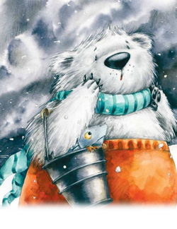 Чудо в Новый год. Как Белый Мишка нашёл друзей