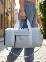 Сумка спортивная QOZA Limited Edition, голубая, 21 л