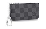 LOUIS VUITTON Pochette Cle Key Pouch Damier Graphite Black/Gray