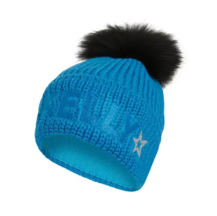 KELLY шапка женская K24A-8190_12_GOYA_blue_KELLY FW2425