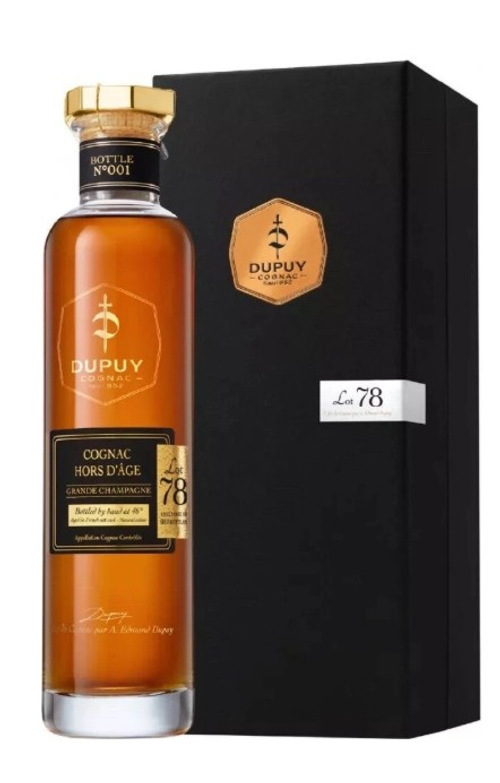 Коньяк Dupuy Lot 78 Hors d'Age, Grande Champagne AOC, 0.7 л