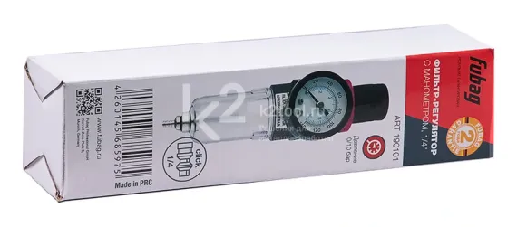 Фильтр-регулятор Fubag FR-101 с манометром