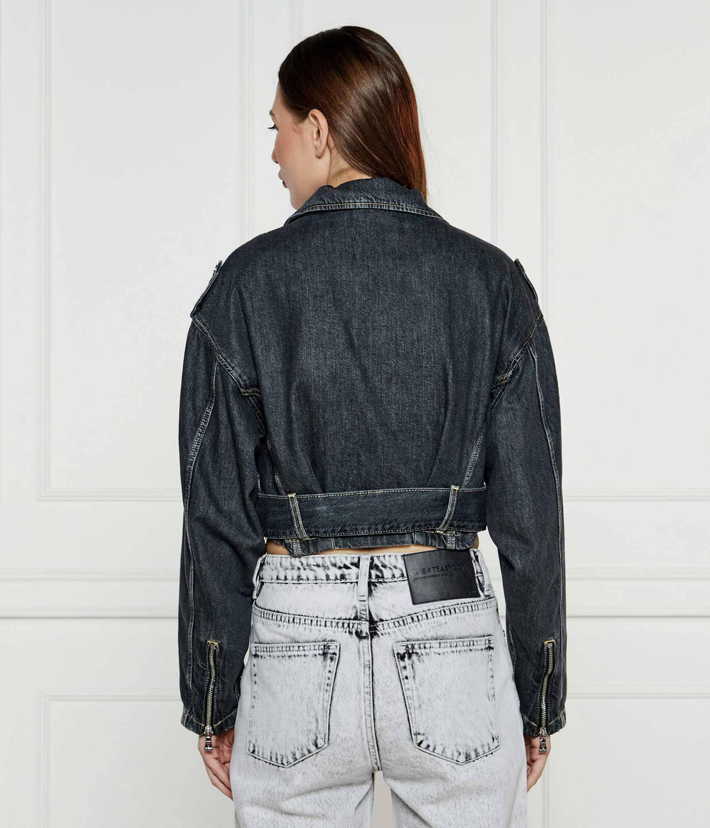 Джинсовая косуха SANDY GUESS - графитовый(W5RN58 D5LF1)