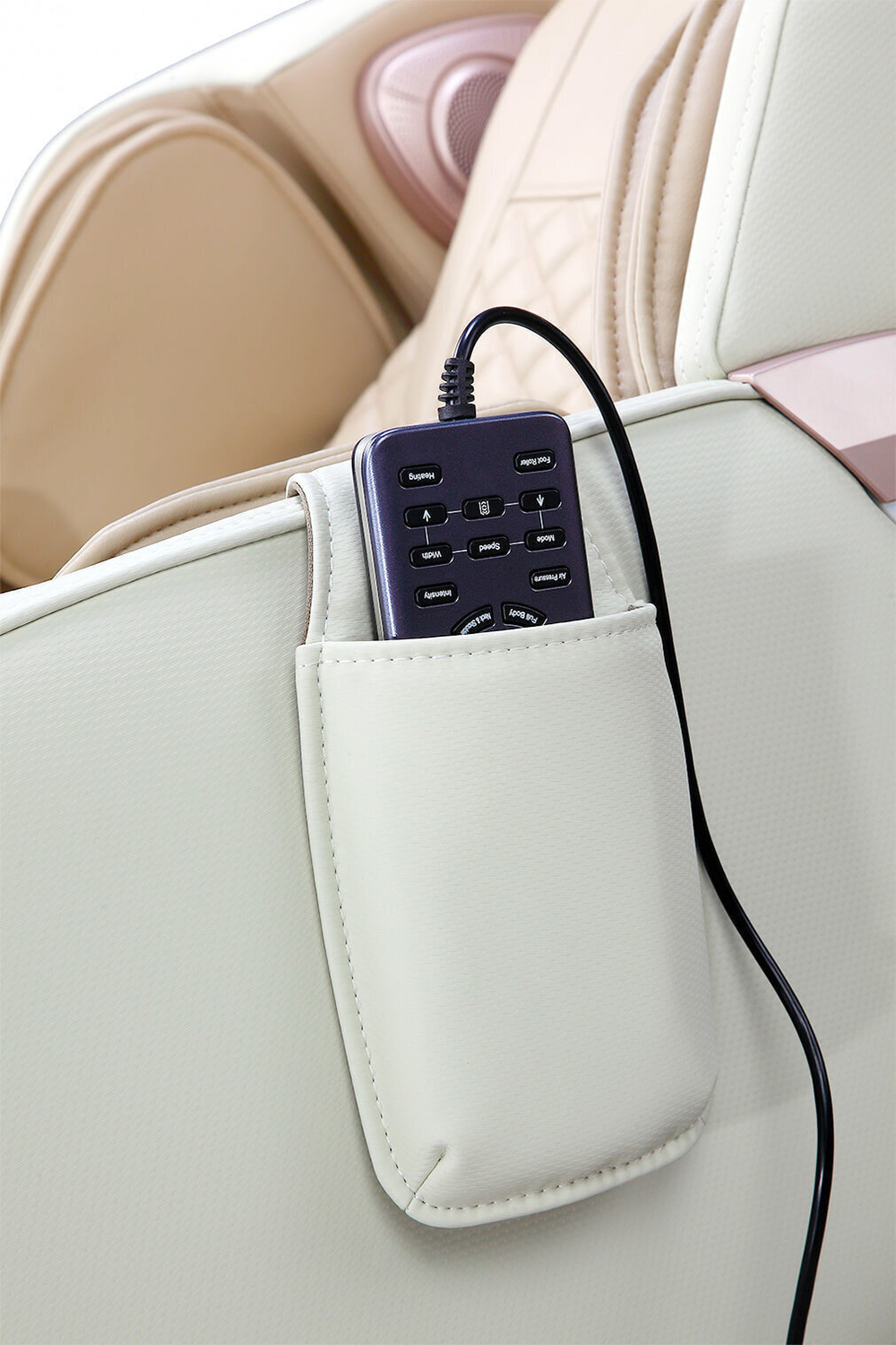 Массажное кресло Jera Orto Бело-бежевое