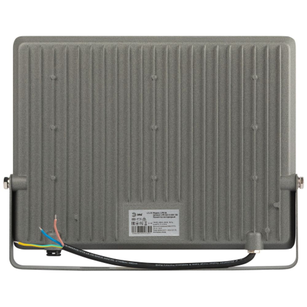 Прожектор светодиодный уличный ЭРА PRO LPR-063-0-65K-150 150Вт 6500K КСС Г 90° IP65 серый поликарбонат гарантия 3 года