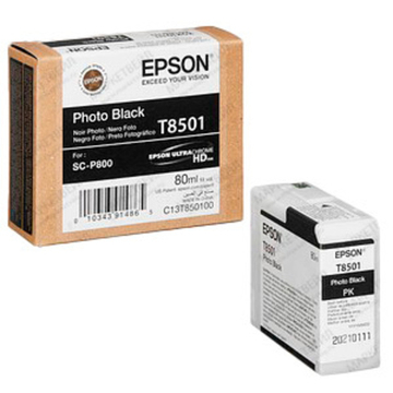 Картридж EPSON T8501 черный фото для SC-P800