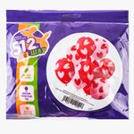 Шар (12''/30 см) Воздушные сердца, Красный/Розовый, пастель, 5 ст, 25 шт.