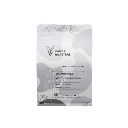 KANGA Бразилия Феникс, кофе молотый, 250 г. ТУРКА Натти