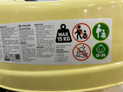 Горшок ЛЕСНАЯ СКАЗКА (Tega) (желтый)