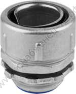 СВЕТОЗАР D=20мм IP54 наружная резьба, Металлическая вводная муфта (60200-20)