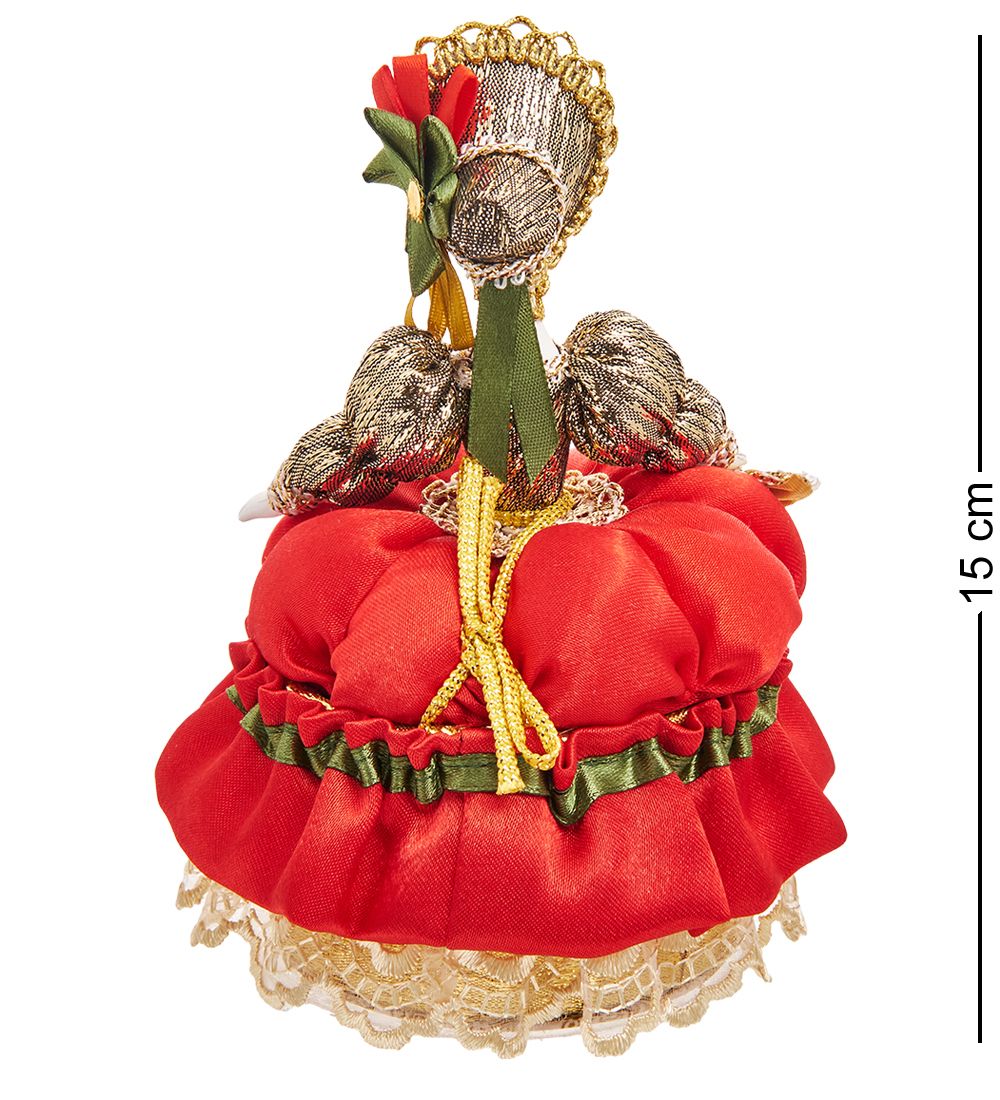 Народные промыслы RK-733/ 3 Кукла-шкатулка «Дама с веером»